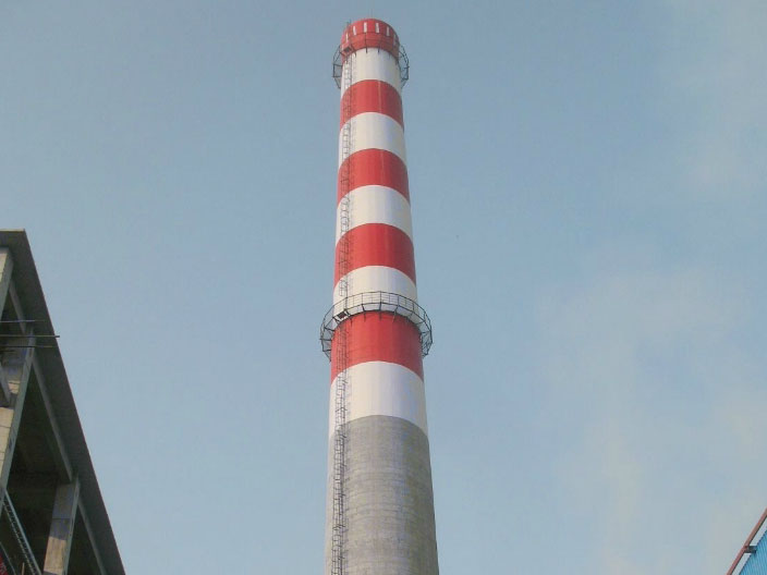 煙囪刷色環(huán)