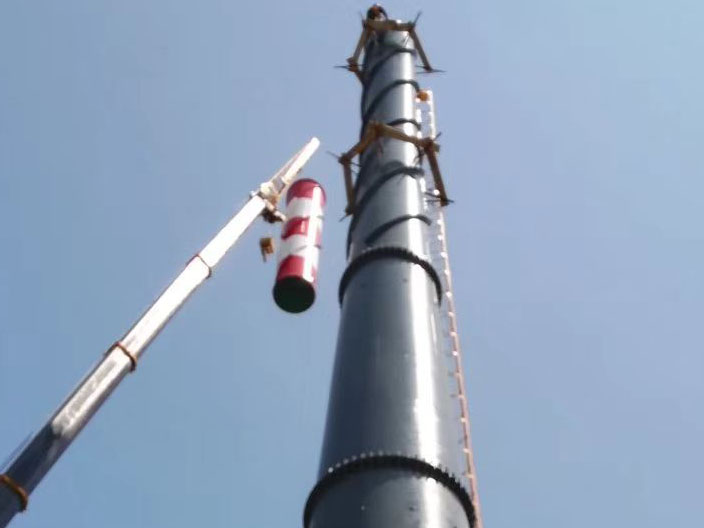 100米鋼煙囪新建