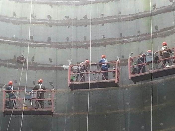 煙囪內(nèi)壁防腐